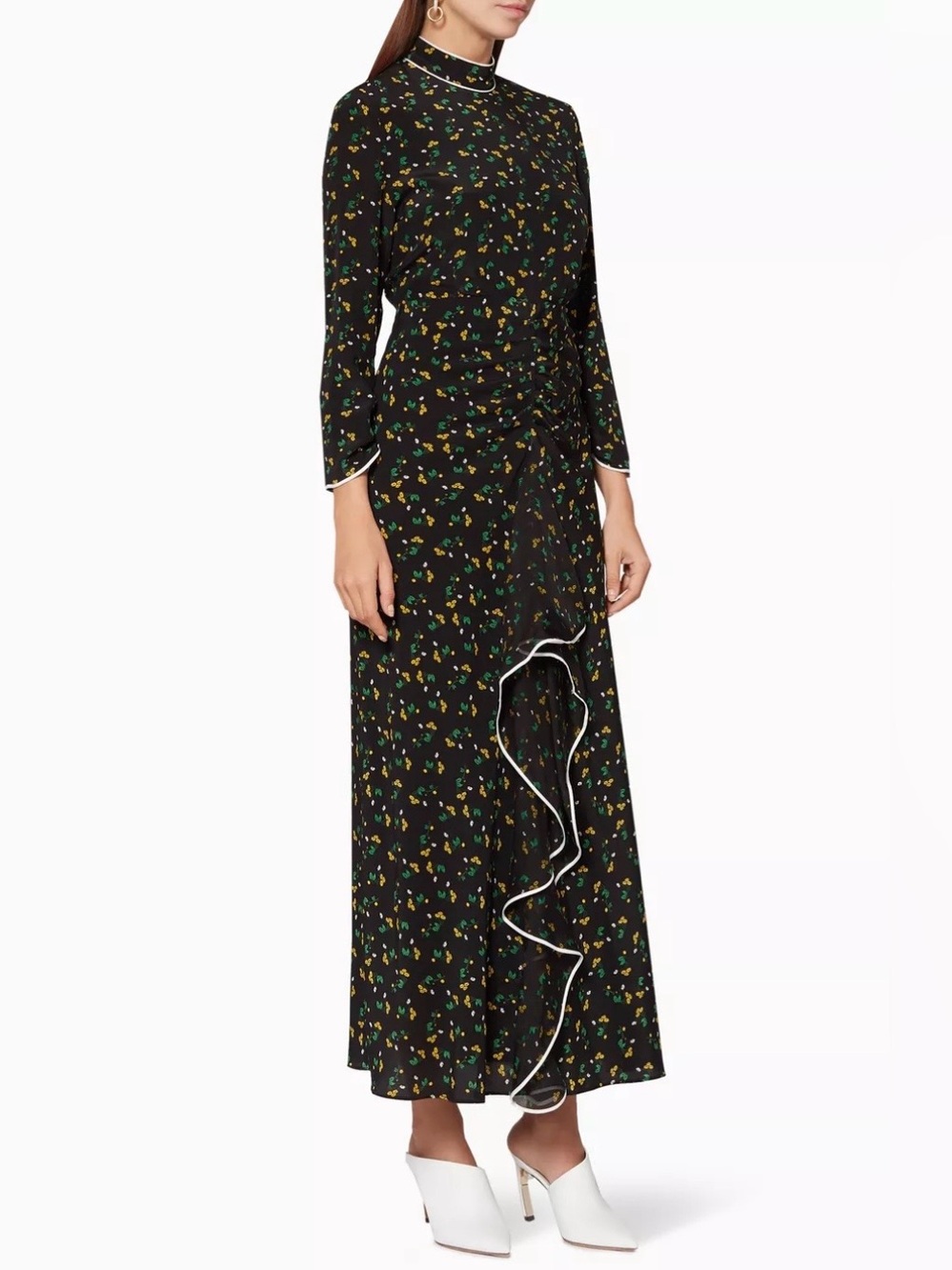 RIXO Silk Lucy Dress